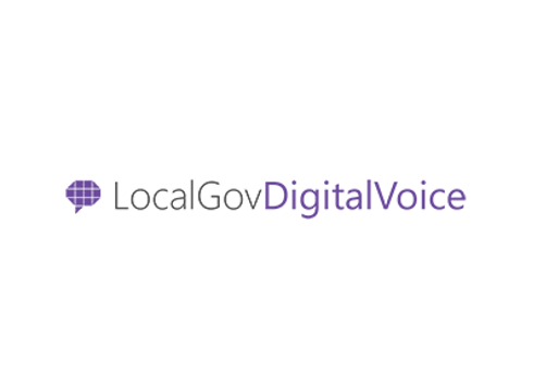 An image of the Local Gov Digital Voice logo