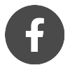 A dark grey version of the Facebook icon