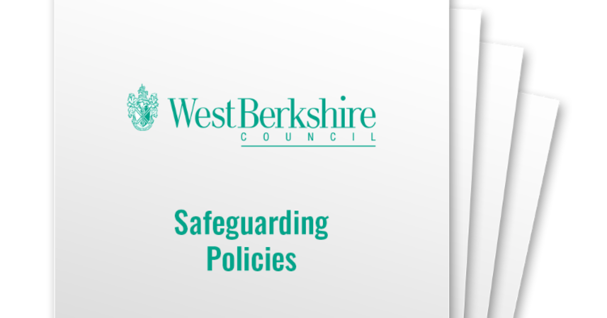 Safeguarding Policies Templates - West Berkshire Council