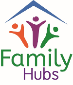 The logo for West Berkshire's Family Hubs