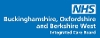 The Buckinghamshire, Oxfordshire and Berkshire West (BOB) Integrated Care Board (ICB) logo.
