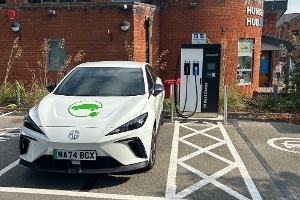 2024 - EV charge point Hungerford car park