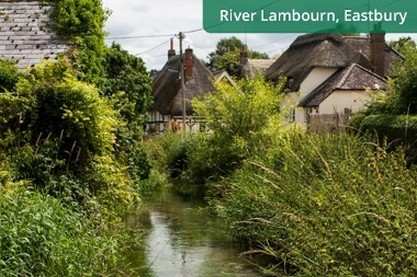 River Lambourn Eastbury