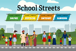 School Streets Scheme logo - no text